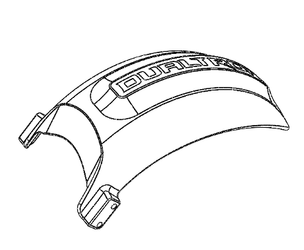Photo of Dualtron Victor Rear Mudguard spare part
