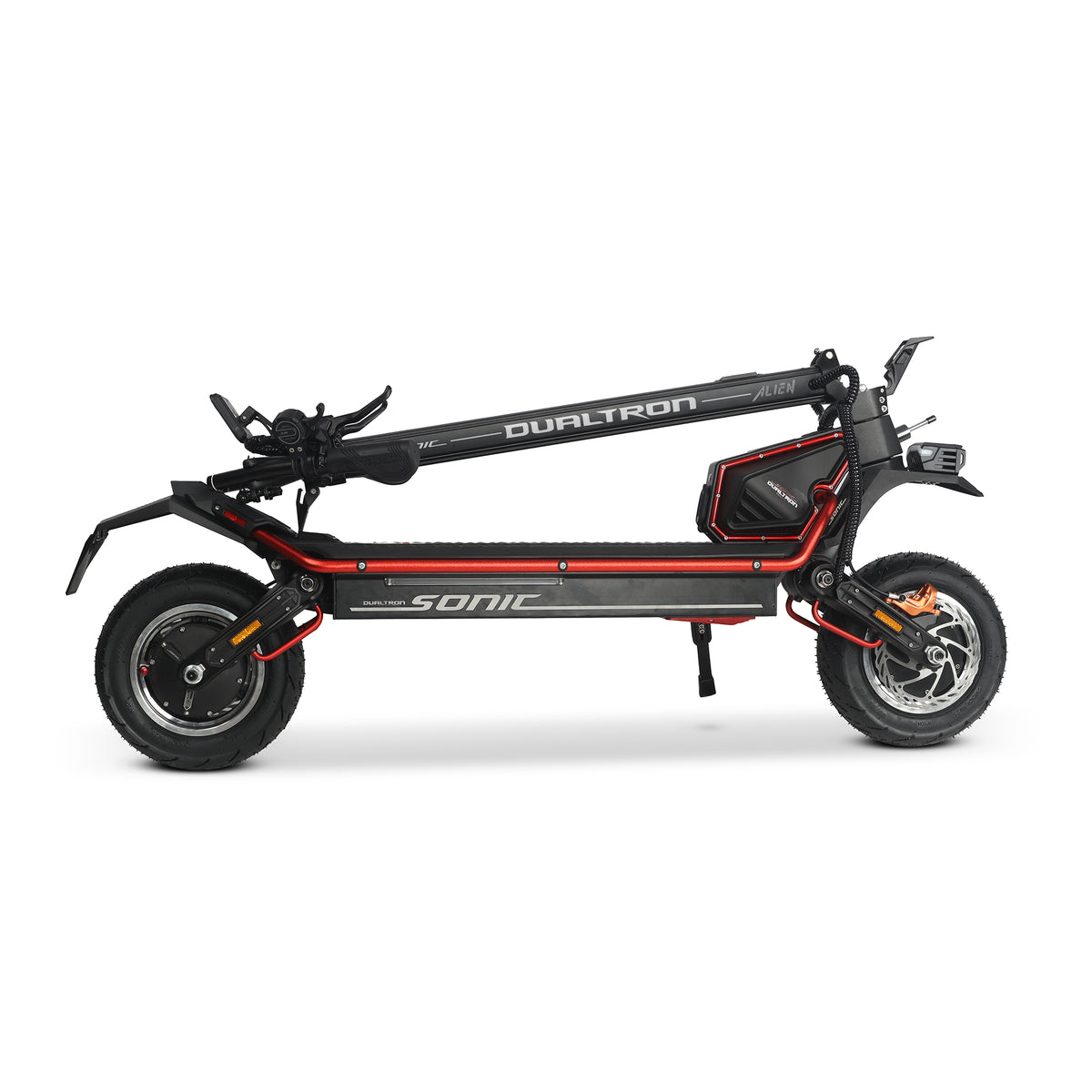 Dualtron Sonic Alien Minimotors Electric Scooter folded