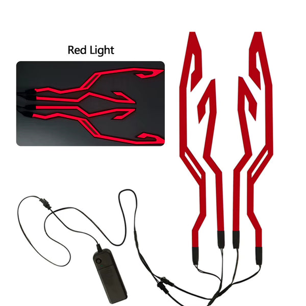 66 Red Helmet Lights - Dualtron USA