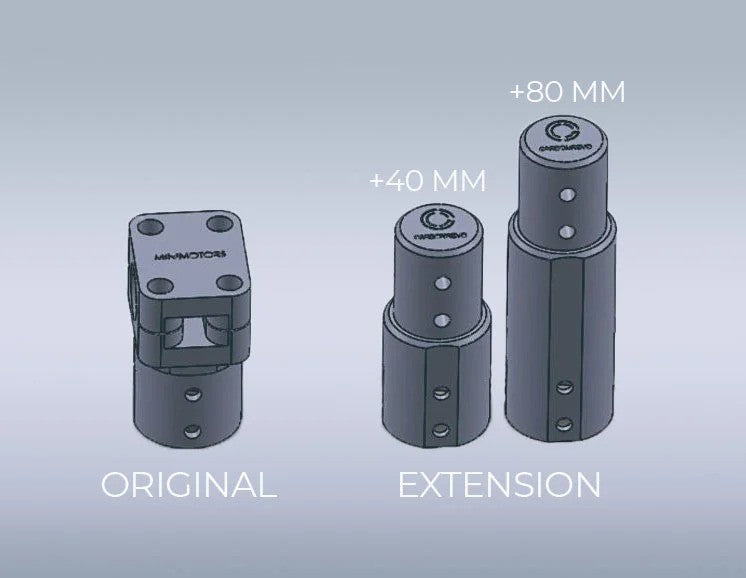 CarbonRevo Dualtron Stem Extension