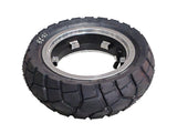 10x3 Tubeless Tire and Rim with Gel Sealant Liner Rear