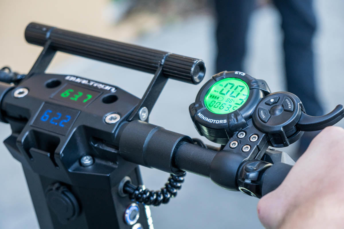 Dualtron X Throttle and Volt Meter