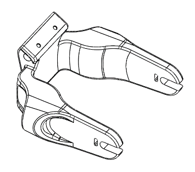 Photo of Dualtron Mini Rear Fork spare part