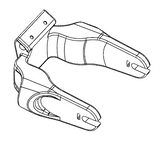 Photo of Dualtron Mini Rear Fork spare part