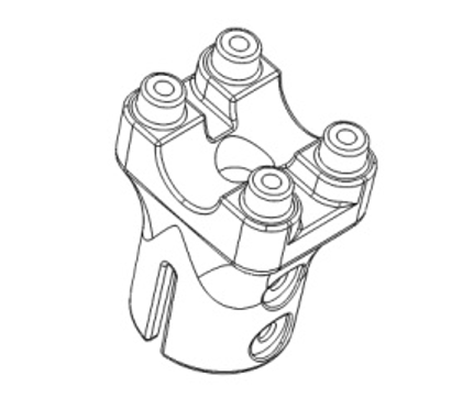 Photo of Dualtron Spider Handlebar Stem Base spare part