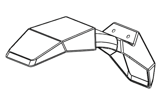 Photo of Dualtron Mini Front Mudguard spare part