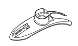 Photo of Dualtron Spider Eagle Ultra Front Mudguard spare part