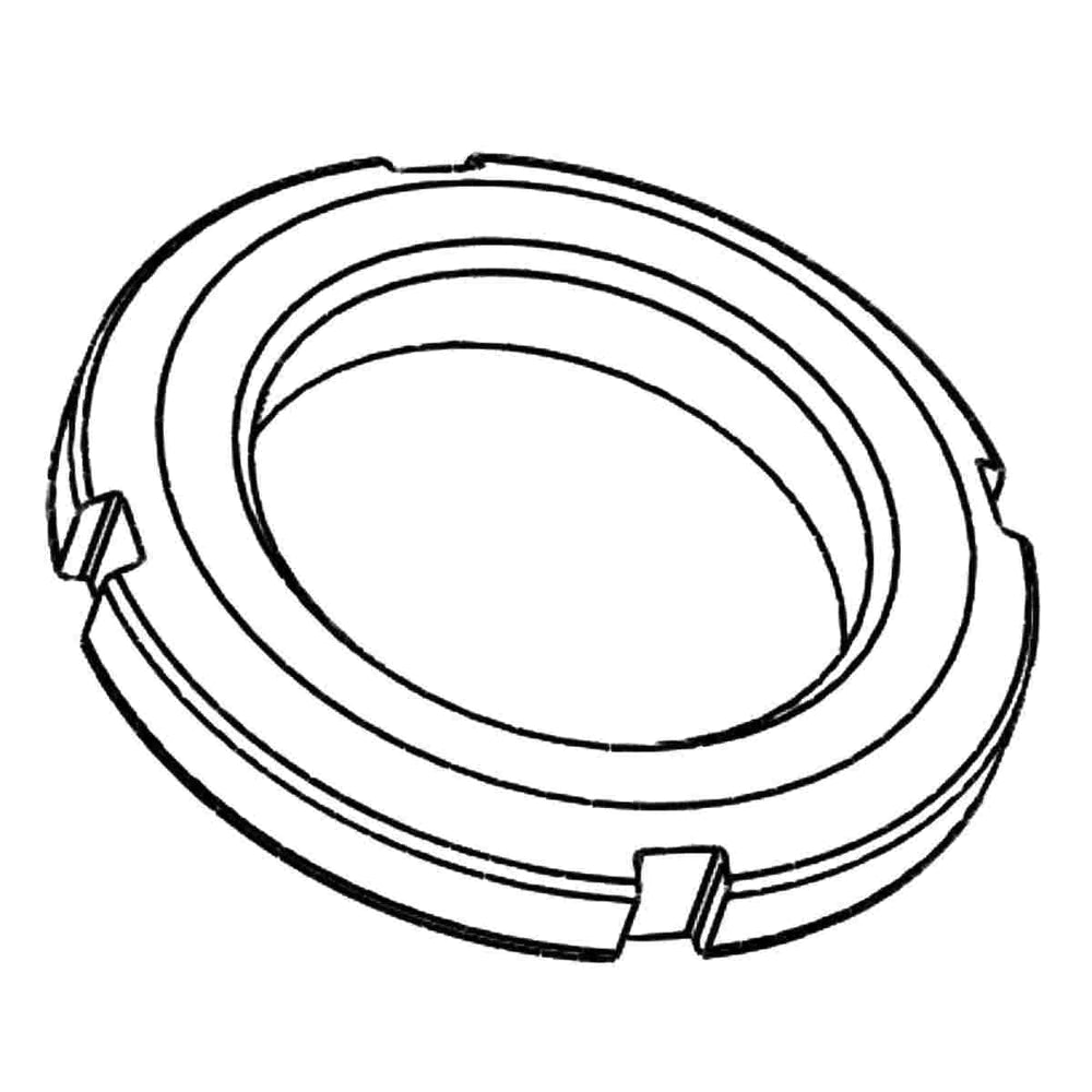 Photo of Minimotors 2 Thru Bolt Jamnut Silver spare part