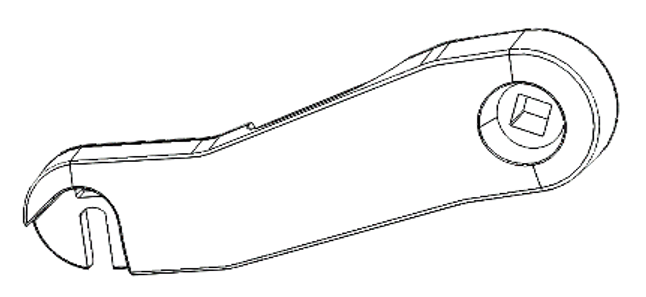 Photo of Dualtron Eagle Arm Rear Non-Brakeside spare part