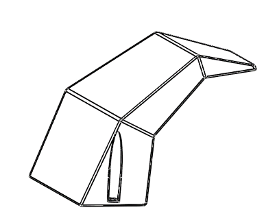 Photo of Dualtron Mini Rear Mudguard spare part