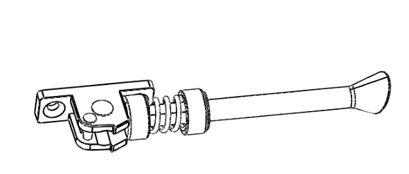 Photo of Dualtron Mini Kickstand spare part