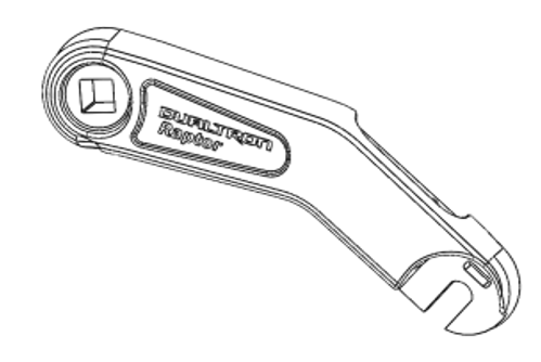 Photo of Dualtron Raptor Arm Rear Left spare part