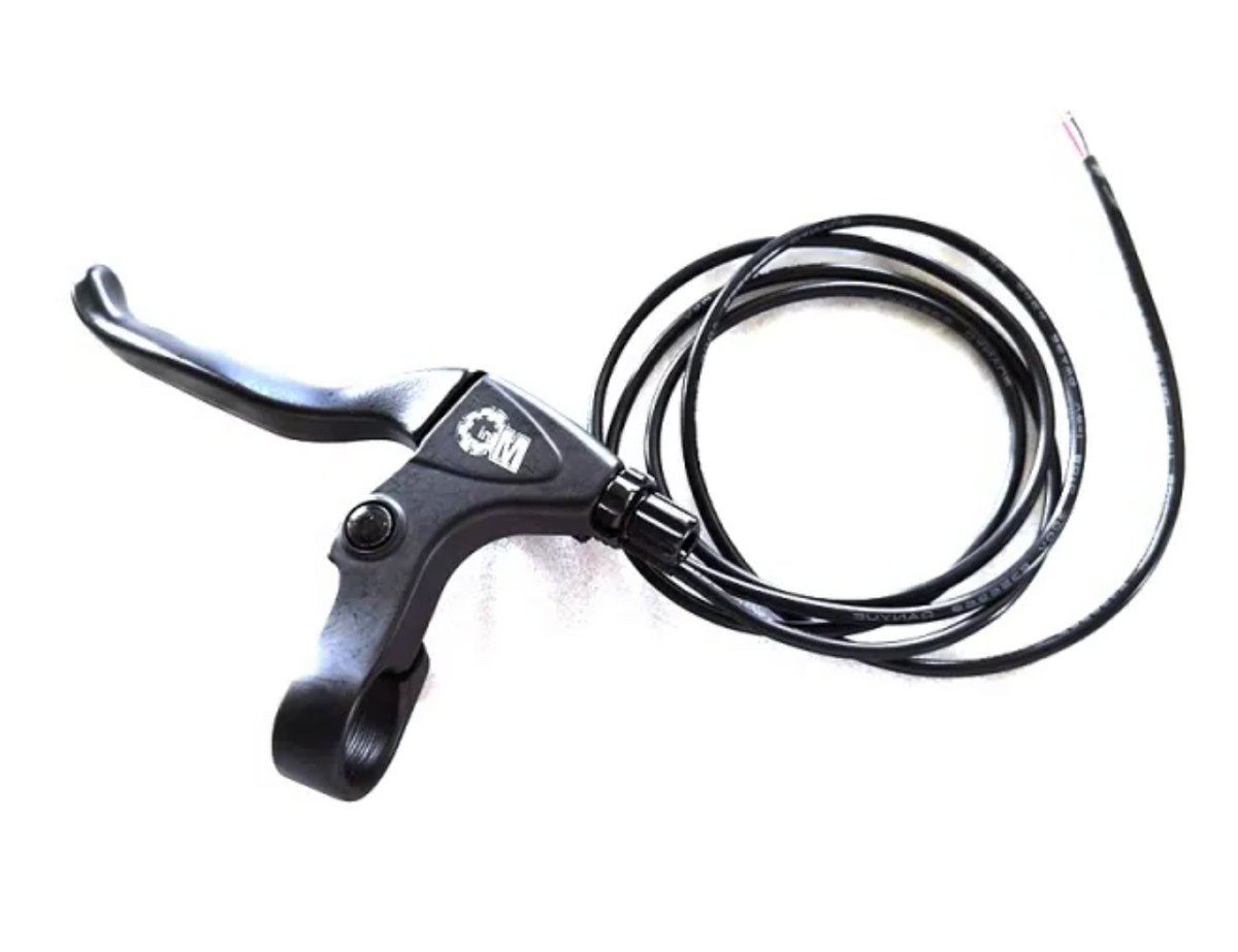 MiniMotors Mechanical Brake Lever Left w/ Screw On Brake Sensor
