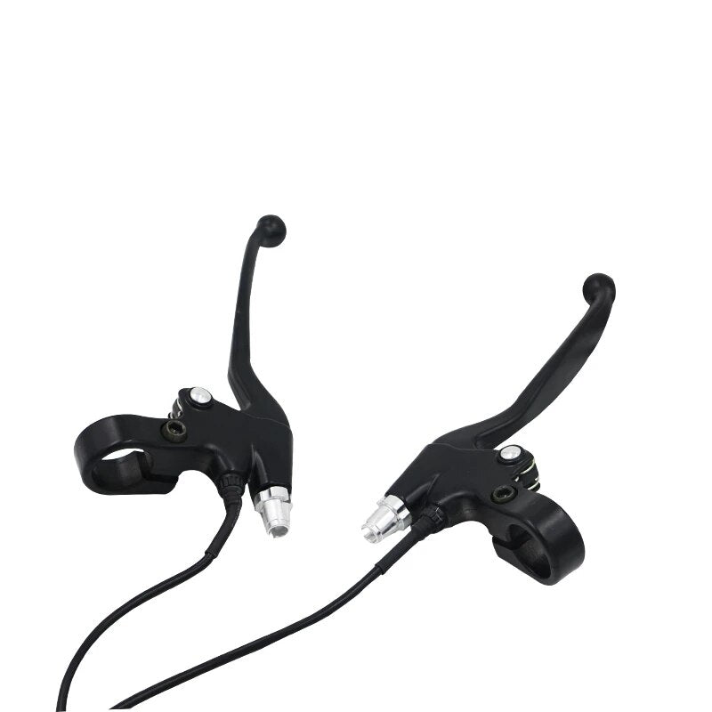 Minimotors Mechanical Brake Levers (Left + Right) w/ Soldered Screw On Brake Sensors, Bell